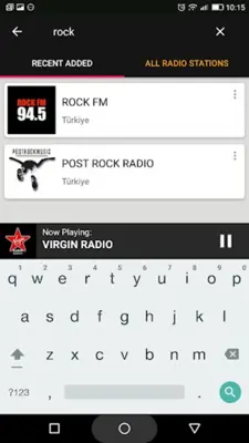 Turkish Radio Stations android App screenshot 1