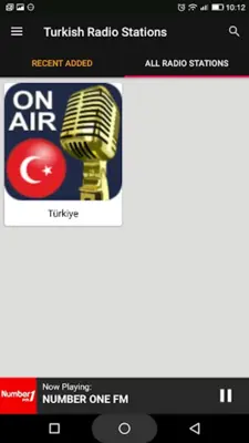 Turkish Radio Stations android App screenshot 3